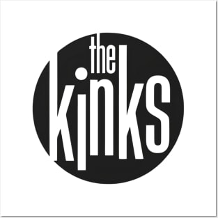 The Kinks Logo Circle Posters and Art